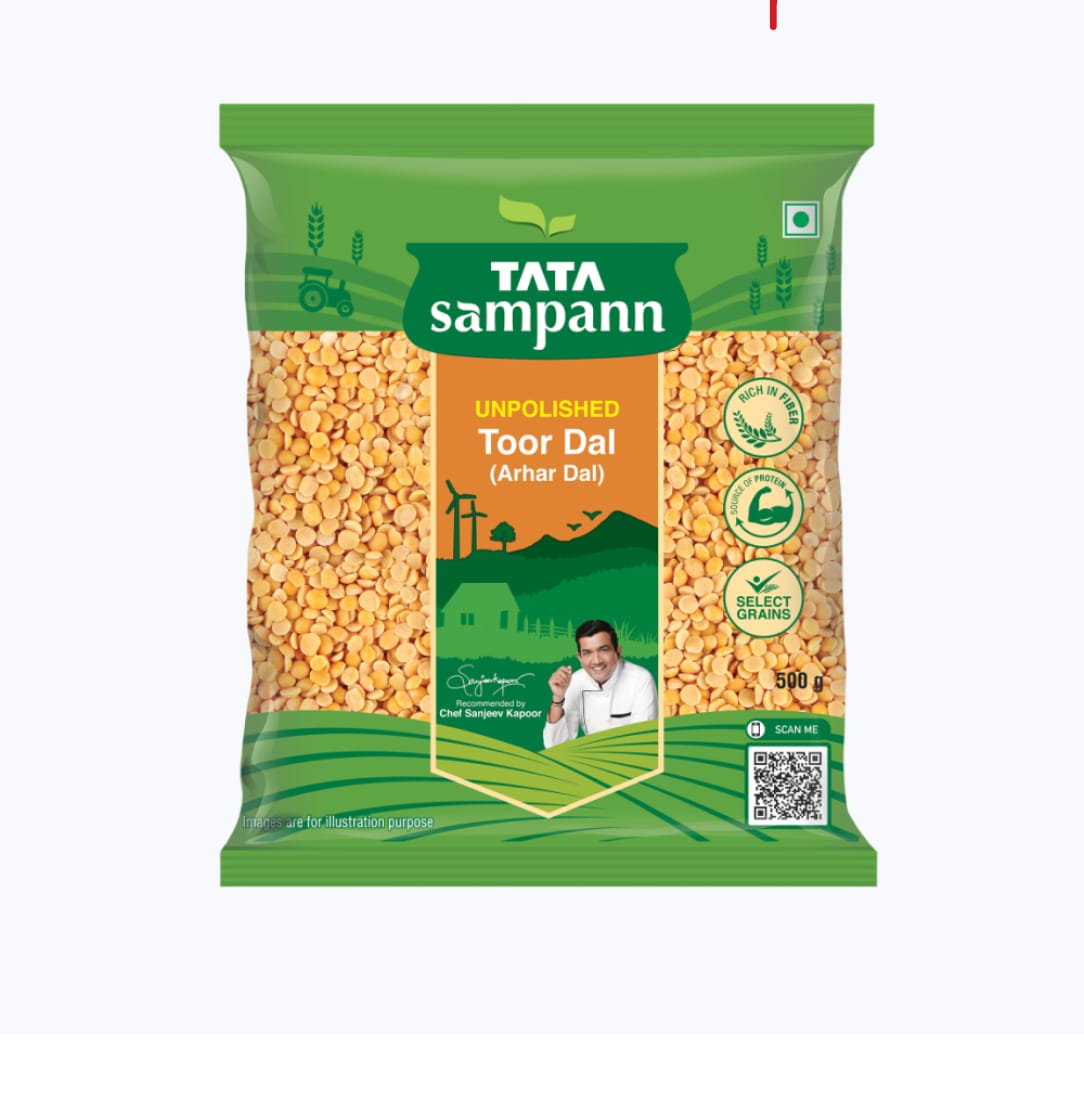 TATA Sampann Unpolished Toor Dal(Arhar Dal)